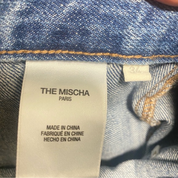 EUC Favorite Daughter The Mischa Super High Rise Utility Jeans in Paris -Size 34 - Picture 12 of 15
